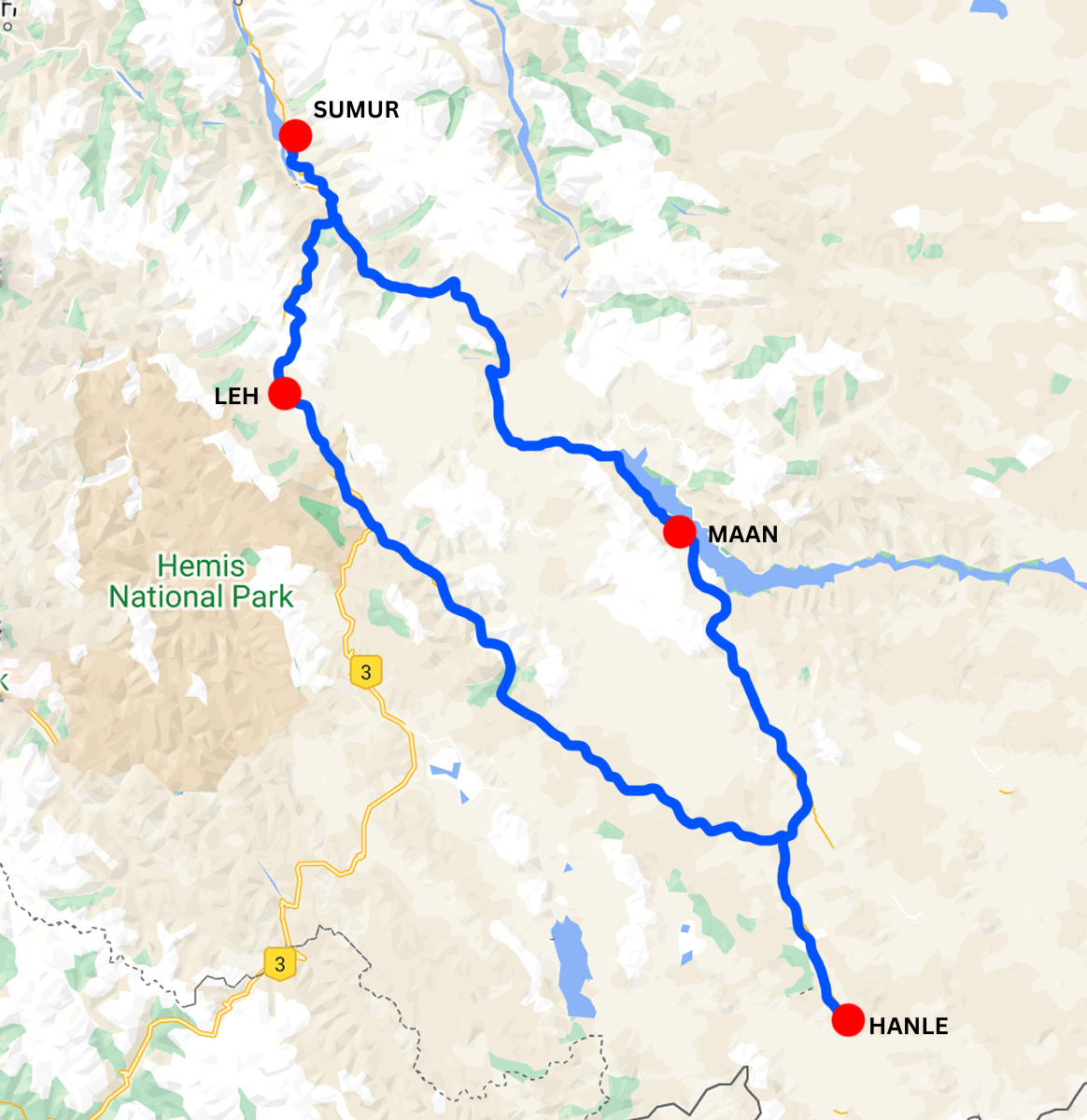 Route map