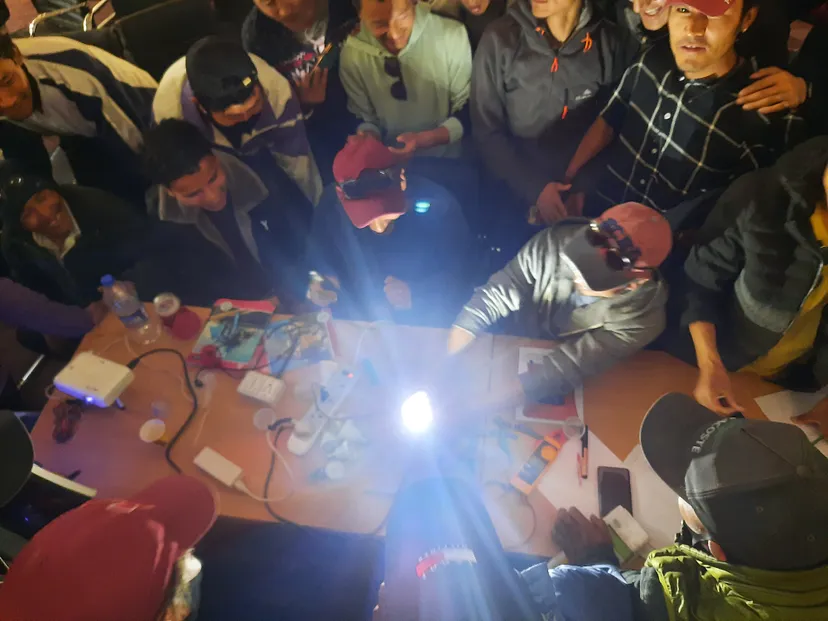 The Eureka moment during the workshop