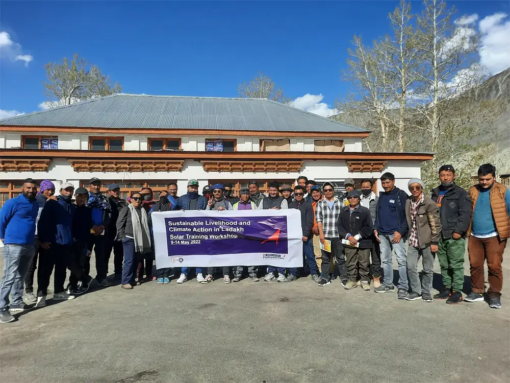 GHE trained 36 youth in Solar Technical skills in Ladakh GHE trained 36 youth in Solar Technical skills in Ladakh