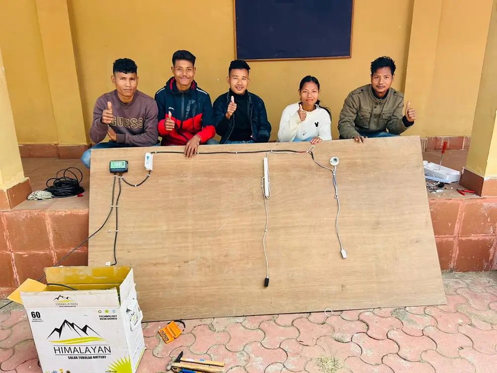 Training as Solar Engineers