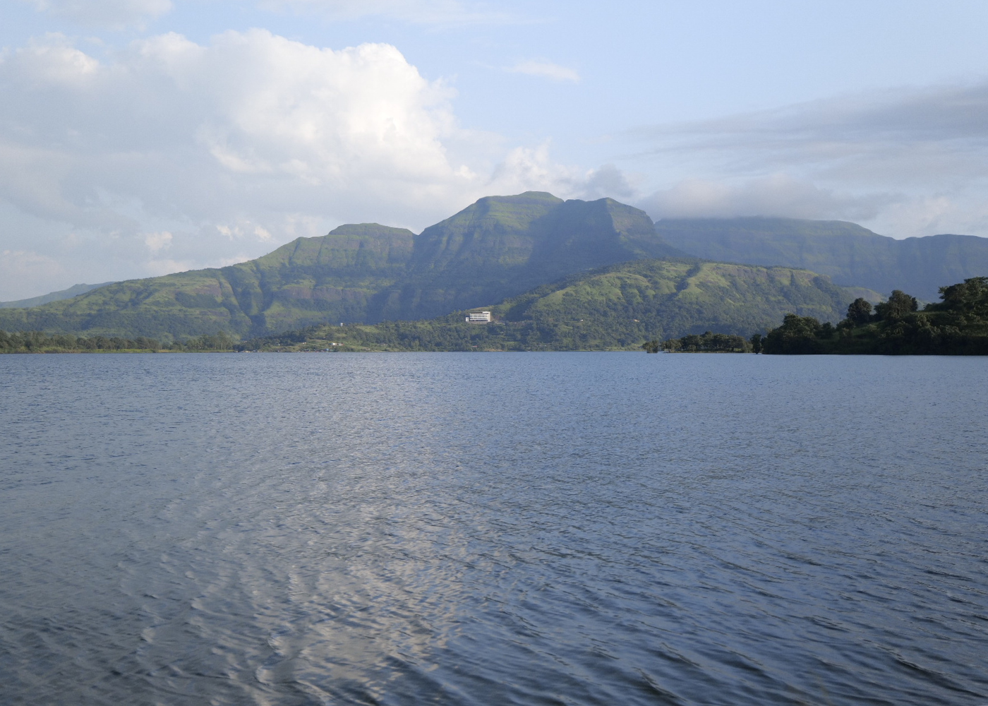 Arthur Lake in Bhandardara offers calm views and is one of the key attractions for visitors