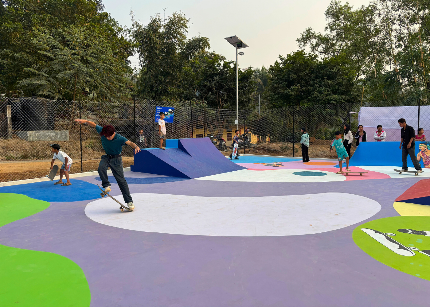 Gen Z athletes Practicing at Tura