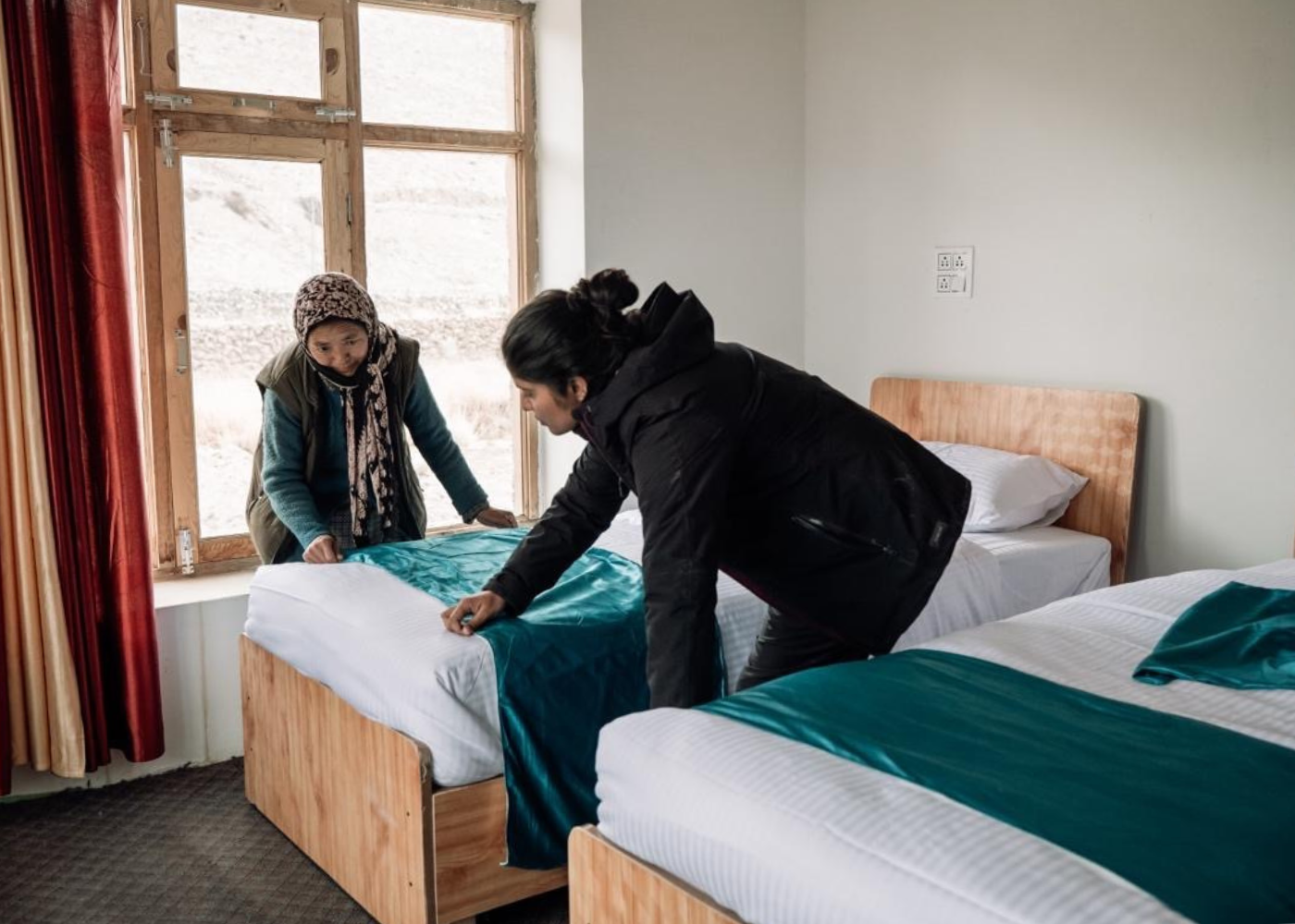 Training and setup of rural homestays